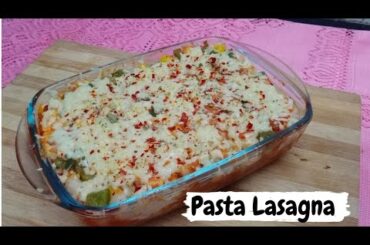Pasta Lasagna Recipe|| Italian Recipe || without lasagna sheets||
