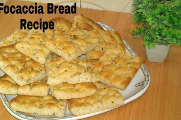Focaccia Bread Recipe/Italian Focaccia Bread Recipe