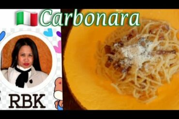 #carbonara HOW TO COOK AUTHENTIC ITALIAN CARBONARA