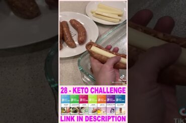 Keto Italian Cheese Sausage Recipe #shorts