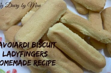 Mastering Savoiardi Biscuit Recipe || Italian Tiramisu Ladyfingers #savoiardi #ladyfingers