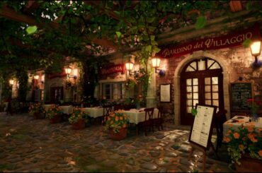 Cozy Italian Restaurant Ambiance - Best Romantic And Relaxing Music - ASMR