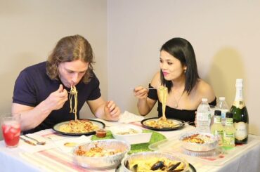 Filipina American Couple 14 years Anniversary | Italian Foods
