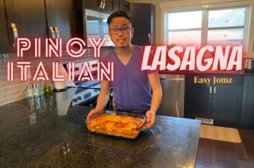 How to make Lasagna | Pinoy-Italian Lasagna | Food Vlog | Pinoy in Canada