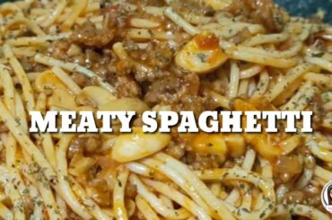 COOKING || MEATY SPAGHETTI || TEACHER NORIE