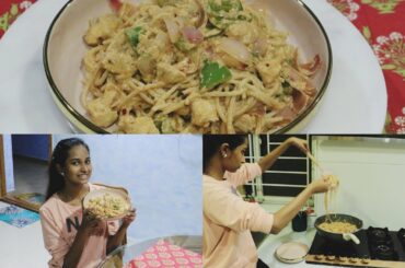 Pink sauce spaghetti | when mom not well why can’t daughters try to cook ? | Italian cuisine cooking
