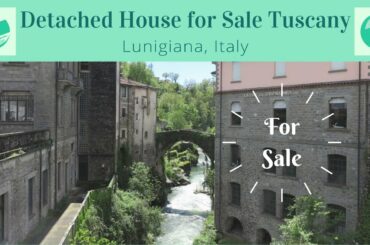 Village House for Sale Lunigiana | AZ Italian Properties | Detached House with garden Lunigiana