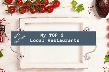Top 3  Local Restaurants  3 18