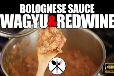 Wagyu and Red Wine Bolognese Sauce