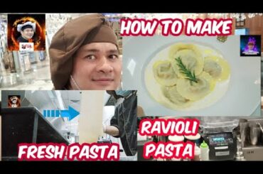 How to make (Ravioli Pasta Recipe)Italian cuisine#Chef life