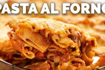 Classic Pasta al Forno - Italian Pasta Bake [Easy Comfort Food!]