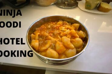 Hotel Cooking-Using the Ninja Foodi - Homemade Hamburger Helper