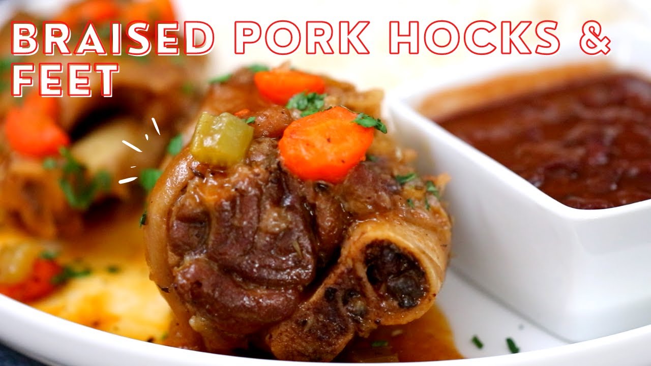Braised Pork Hocks recipe with pork feet Braised Pork Hocks recipe with pork feet