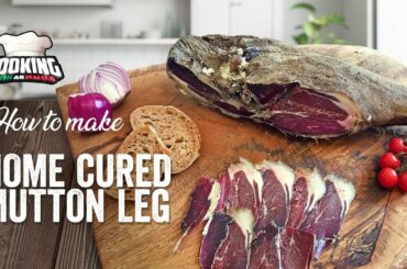 Homemade Italian Mutton Prosciutto | Dry Cured Mutton Leg