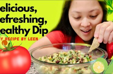 How to Make Easy Recipe Zesty Mexican Taco Dip| Delicious, Refreshing, and Healthy Dip.