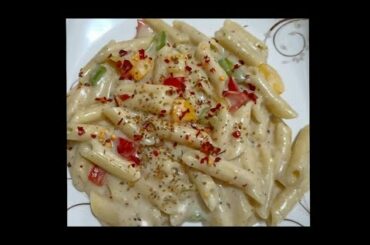 ITALIAN WHITE SAUCE PASTA RECIPE | AMIT MONGA
