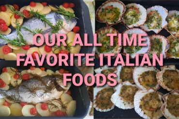 OUR ALL TIME FAVORITE FOODS| FILIPINO ITALIAN FAMILY | SweetLALA Family