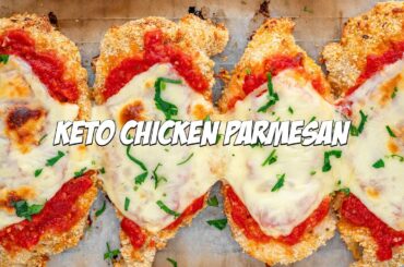 The Best Keto Chicken Parmesan Recipe | Low Carb Italian Recipes