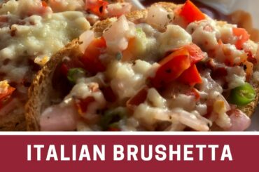 Italian Brushetta Bread|Easy Appetizer| Garlic Bread