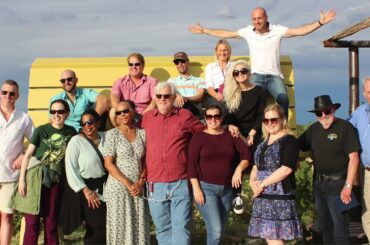 Andrea Costa & the Marenco Sisters of Marenco Winery, Italy