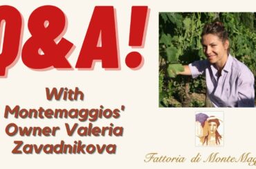 MONTEMAGGIO: THE Q&A