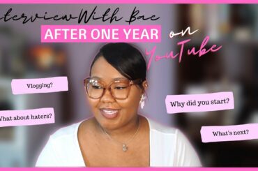 WINE DOWN | What's Next, Lessons I've Learned, Challenges, 1st Year on YouTube | Interview With Bae