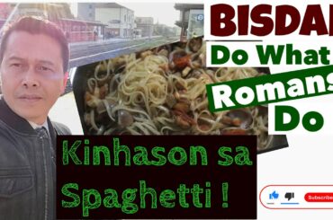 How To Cook Spaghetti With Clamps // Pani-udto ni Bisdak sa Italya
