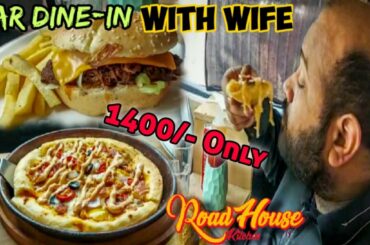 Car Dine In With Wife Vlog 2021 | Lockdown Time | Fun Vlog | RoadHouse Kitchen Karachi Taste Review