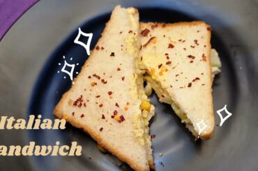 Italian Sandwich #Cookingbyshainaz #healthy&tasty #foodie #mumbai #cooking #explore