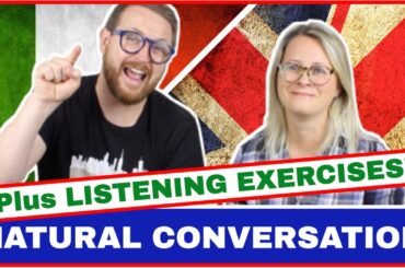 BRITAIN Vs ITALY??  Natural Conversation! - Advanced Listening!