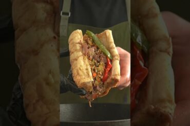 HOMEMADE Italian Beef Sandwich! (Chicago-Style) #shorts