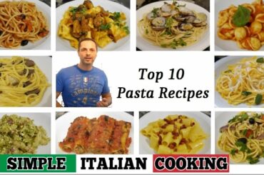 TOP 10 BEST PASTA RECIPES FROM ITALY *Best Of Compilation* simple, easy to prepare #bestpastarecipes