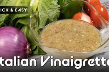 The Only Italian Vinaigrette Recipe You Will Ever Need! | Quick & Easy | gf explorers