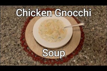 Chicken Gnocchi Soup Recipe (How To) #cooking #recipes #howto #cookingvideo #italianfood