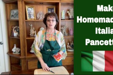 Italian Cooking Lesson: How to Make Italian Pancetta - Cheap & Amazing!