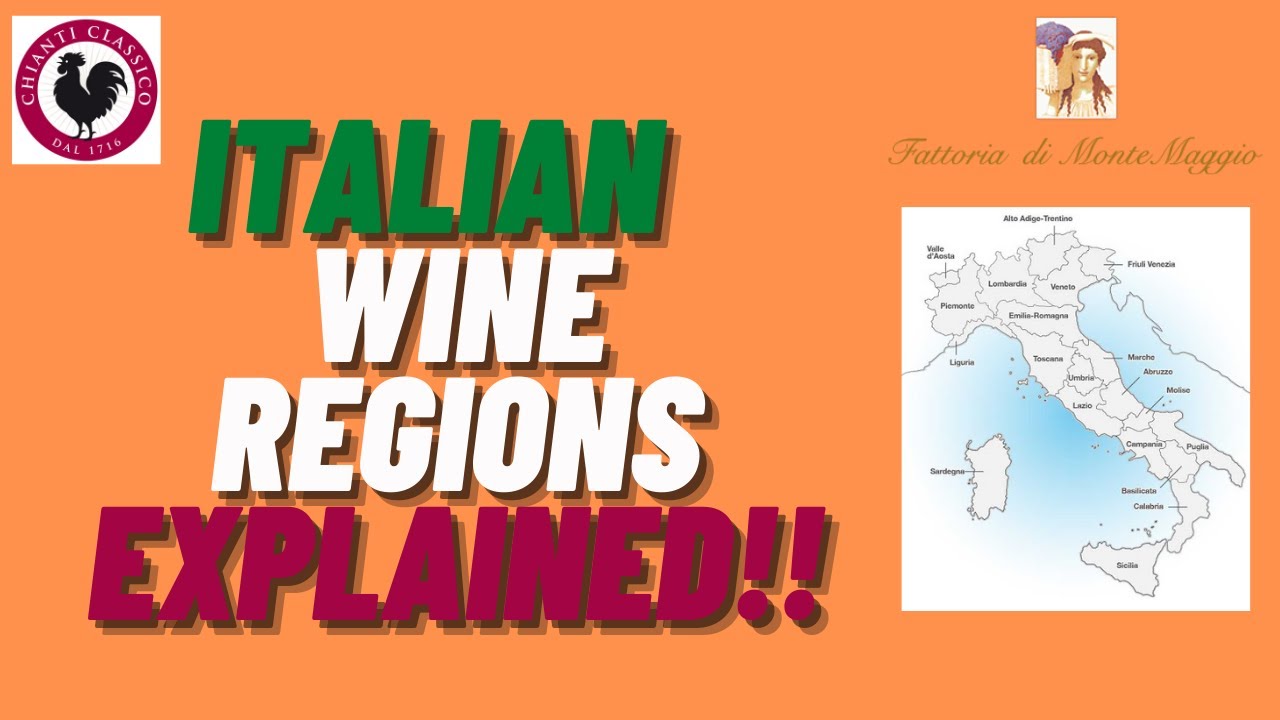 THE ITALIAN WINE REGIONS EXPLAINED THE ITALIAN WINE REGIONS EXPLAINED