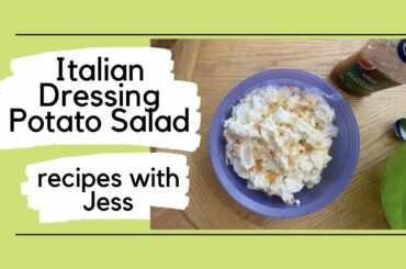 Italian Dressing Potato Salad Recipe with Jess - Las Vegas Vlogger