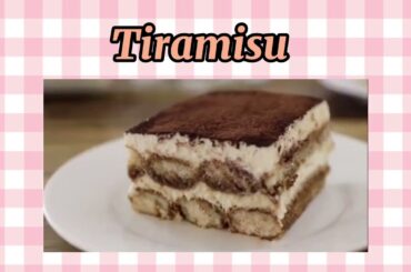 Italian Cuisine Dishes: Spaghetti alla Carbonara & Tiramisu