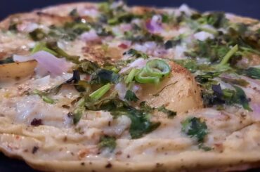 Egg Drop On Potato Crust | Italian Breakfast | Healthy Breakfast | Potato Egg Recipe | Continental