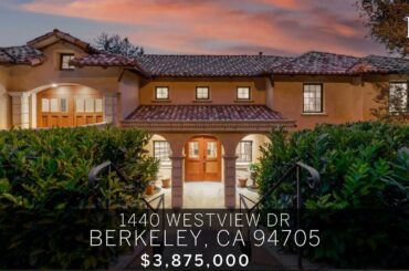 Italian Villa in Berkeley Hills For Sale!