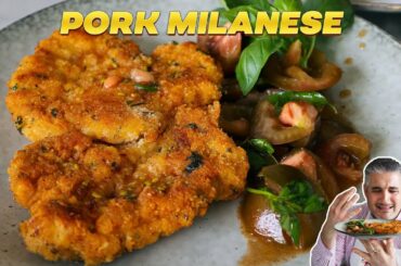 How to Make PORK MILANESE Like an Italian (Italian Pork Cutlets)