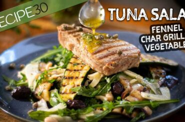 Chargrilled Tuna Salad, Italian Style