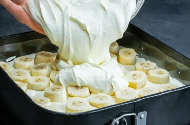 An Italian cake recipe without baking! Super simple and quick!