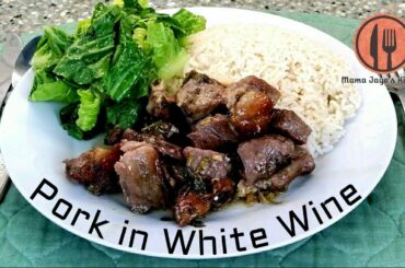 Porc au Vin Blanc (Pork in White Wine)