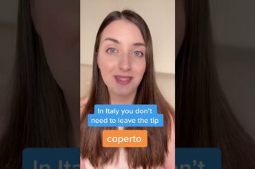 Should You Leave A Tip In Italy? #shorts
