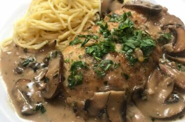 Creamy Chicken Marsala