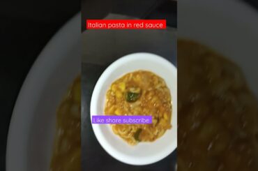 Italian food pasta homemade lovely tasty wow healthy diet easy to make red sauce pasta yummy cook it