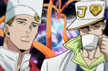 Jotaro gets some Italian food