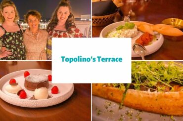 Dinner at Topolino's Terrace! | Full Dining Review