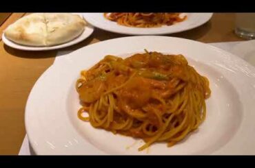 ITALIAN FOOD #AFTER WORK # EATING DINNER WITH MY WORK MATE #